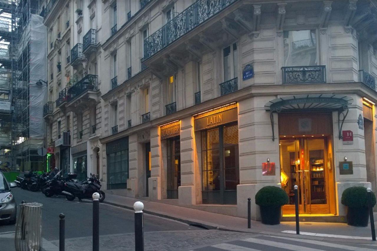 Hotel Quartier Latin Paris Bagian luar foto